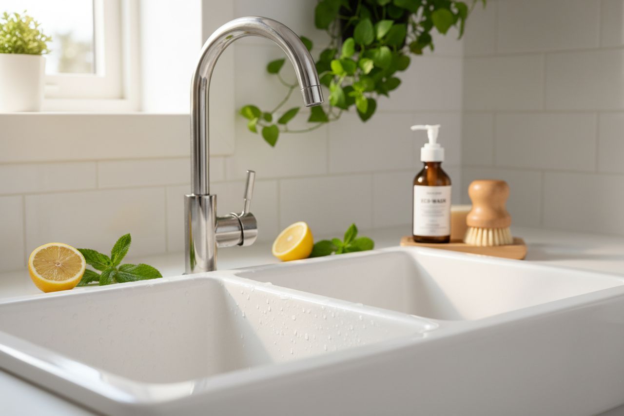 Produits de nettoyage naturels pour des sanitaires propres