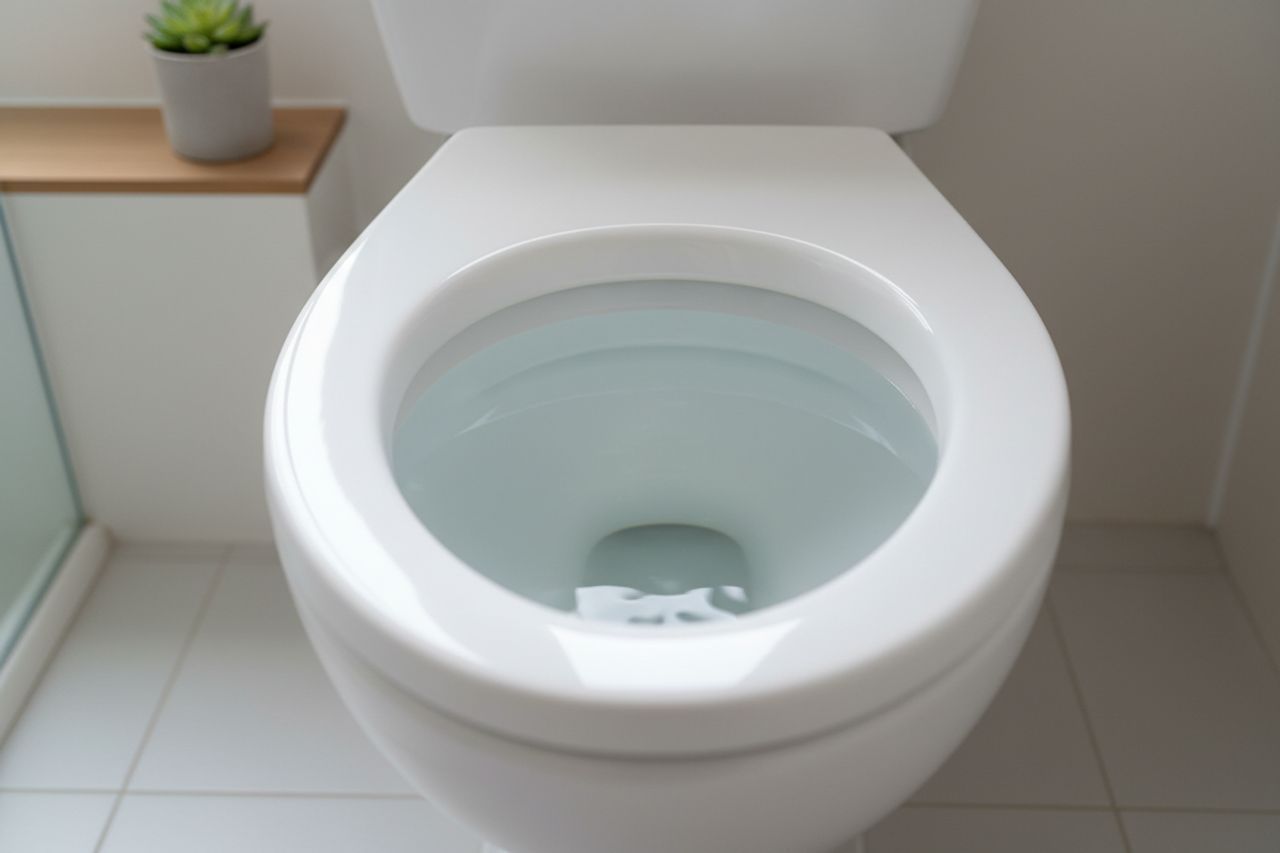 Un entretien quotidien des WC évite la formation de tartre récalcitrant.