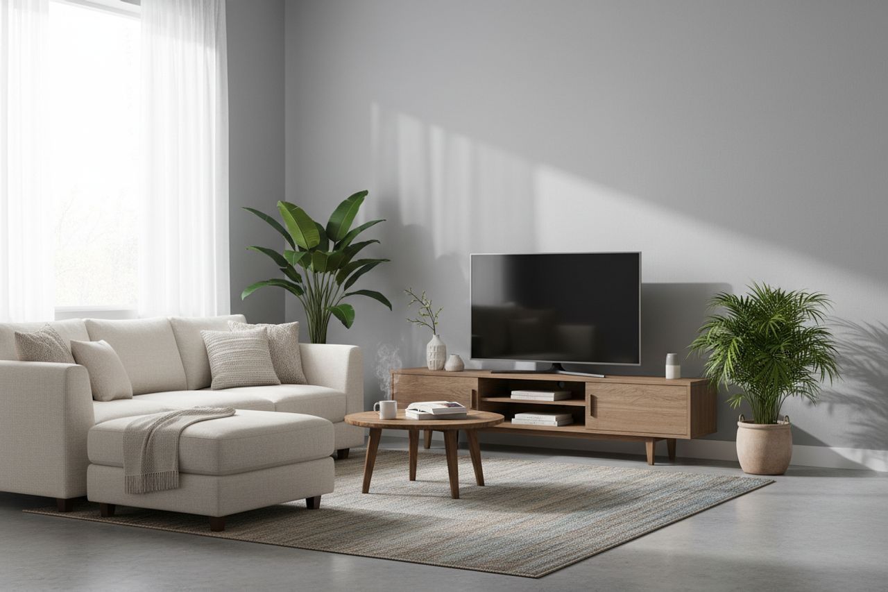 Choisir la bonne dimension d'un meuble TV pour le confort visuel