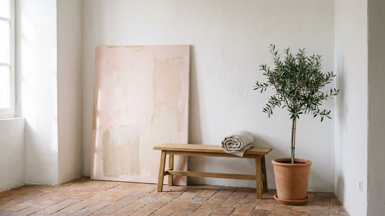 Les différents styles d'intérieur possibles avec la terracotta et rose poudré