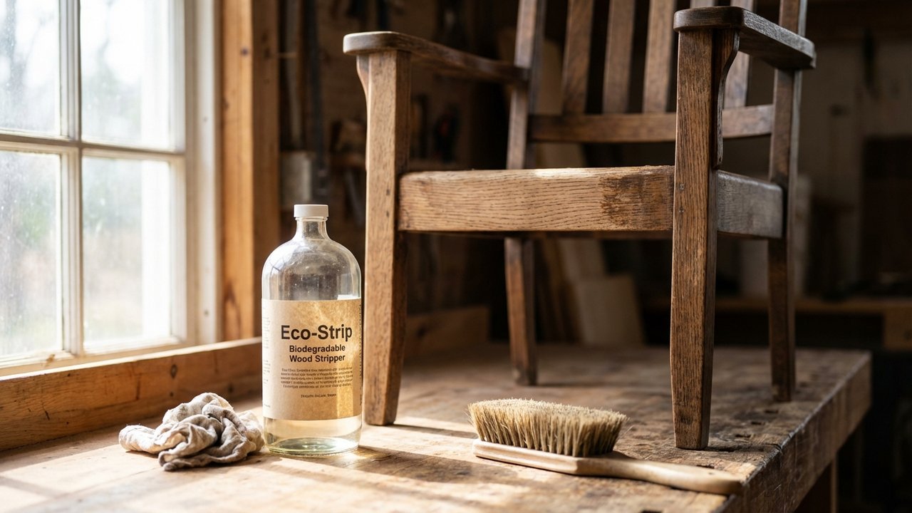 Décapant biodégradable pour enlever vernis et peinture